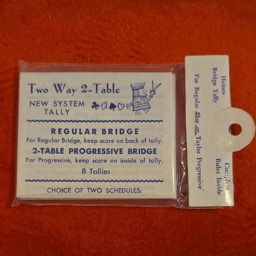 Vintage Heines Tallies 2 Table Set - Picture 3 of 4